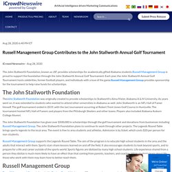 Russell Management Group Contributes to the John Stallworth Annual Golf Tournament