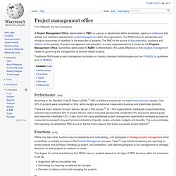 Project management office