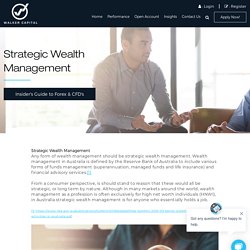 Strategic wealth management service are vital for the economic prosperity of families business and enterprises