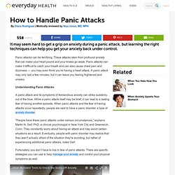 Panic Attack and Anxiety Management Techniques