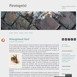 Management fatal « Piratage(s)