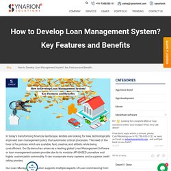 Develop Your Own A Loan Management Software