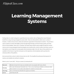 Learning Management Systems – FlippedClass.com