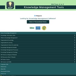 Knowledge management framework