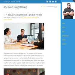 4 Yield Management Tips for Hotels