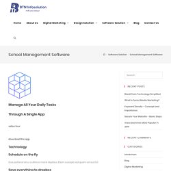 School Management Software – BTN Infosolution