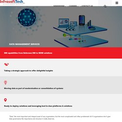 Data Management Solutions Provider - InfrasoftTech