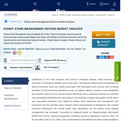 Kidney Stone Management Devices Market Size, Trends, Shares, Insights and Forecast