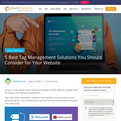 5 Best Tag Management Solutions for Your Website