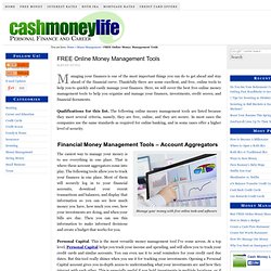 Best FREE Online Money Management Tools