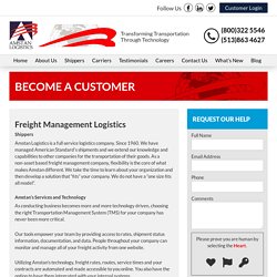 Freight Management Logistics - Amstan