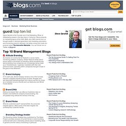 Top 10 Brand Management Blogs : Marketing/Small Business : Business