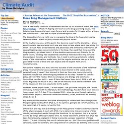 More Blog Management Matters « Climate Audit