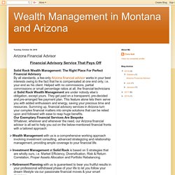 Wealth Management in Montana and Arizona