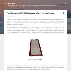 Pain Management With The Multipurpose Infrared Pemf Mat Therapy