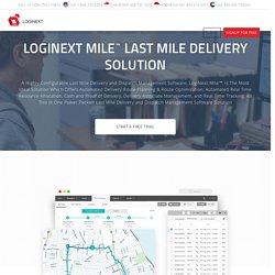 Delivery Route Planning & Optimization Software