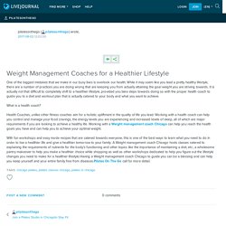 Weight Management Coaches for a Healthier Lifestyle: pilatesonthego