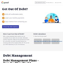 Debt Management Plans