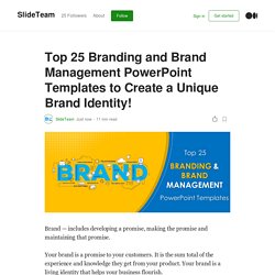 Top 25 Branding and Brand Management PowerPoint Templates to Create a Unique Brand Identity!