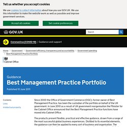 Best Management Practice Portfolio