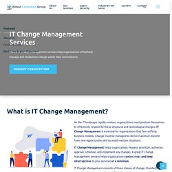 IT Change Management Services