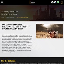 PPC Services Company in Pune