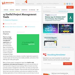 15 Useful Project Management Tools - Smashing Magazine