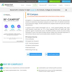 RF Campus Management Software – ERP Higher Education