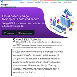 Skugal Management software with Cloud based ERP System, Reliable, old school and effective.