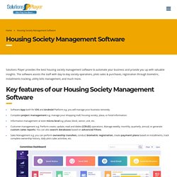 Housing Society Management Software - Software House in Islamabad Pakistan