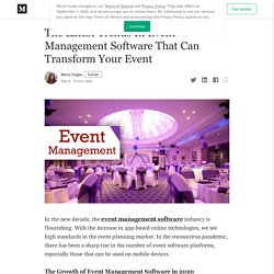 The Latest Trends In Event Management Software That Can Transform Your Event