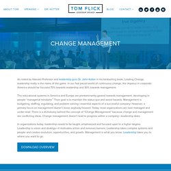 Change Management Speaker and Specialist