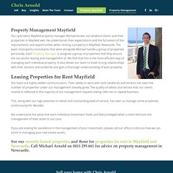 Mayfield Property Management Specialists