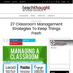27 Classroom Management Strategies To Keep Things Fresh