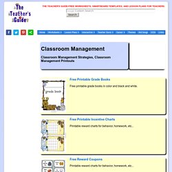 Classroom Management Strategies, Tips, and Resources