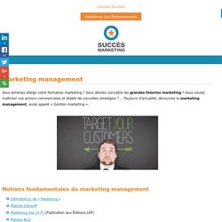 Marketing management : Succès business avec top gestion marketing