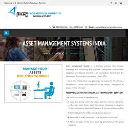 Asset Management System in India