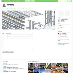 cable management systems - tranosng