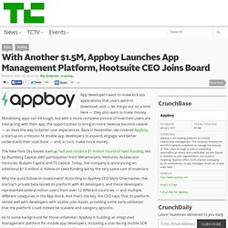 With Another $1.5M, Appboy Launches App Management Platform, Hootsuite CEO Joins Board