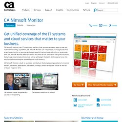 Website monitoring by WatchMouse