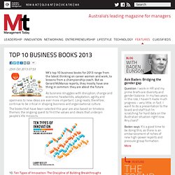 Top 10 business books 2013