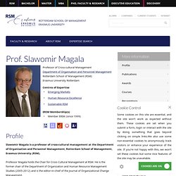 RSM: Slawomir Magala - People