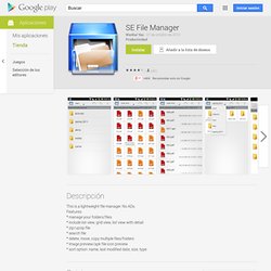 SE File Manager ☆4.4