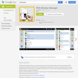 PEN Window Manager ☆4.5