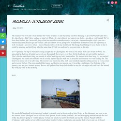 MANALI: A TALE OF LOVE