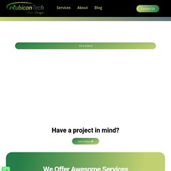 Mobile App Agency Manchester - Rubicon Tech