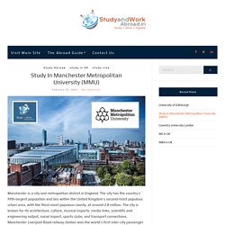 Study In Manchester Metropolitan University (MMU)