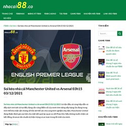 Soi kèo nhà cái Manchester United vs Arsenal 03h15 03/12/2021