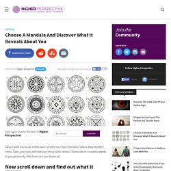 Choose A Mandala And Discover What It Reveals About You