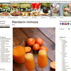 Mandarin mimosa recipe